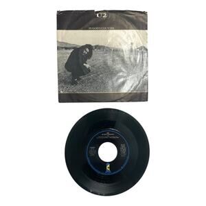 U2 “In God’s Country” 1987 7” Vinyl Single with Sleeve Island Records